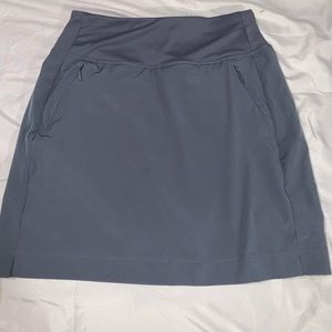 Navy Blue/Gray Dri Fit Skort